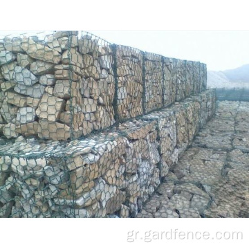 Εξάγωνο πέτρινο πλέγμα Gabion